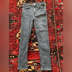 Forever 21 Women’s Faded Black Denim Jeans Size L